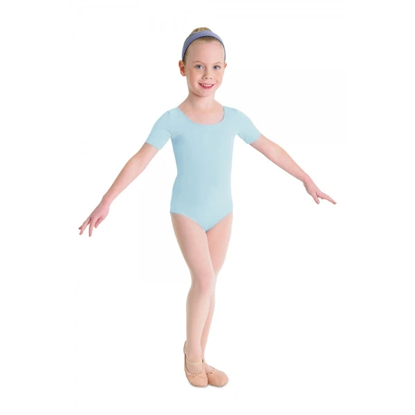 Bloch Ballet, Kinder-Baumwolltrikot mit kurzen Ärmeln