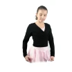 Capezio Cross-Over-Top, Warm-up-Top für Mädchen - Dusty Pink Capezio