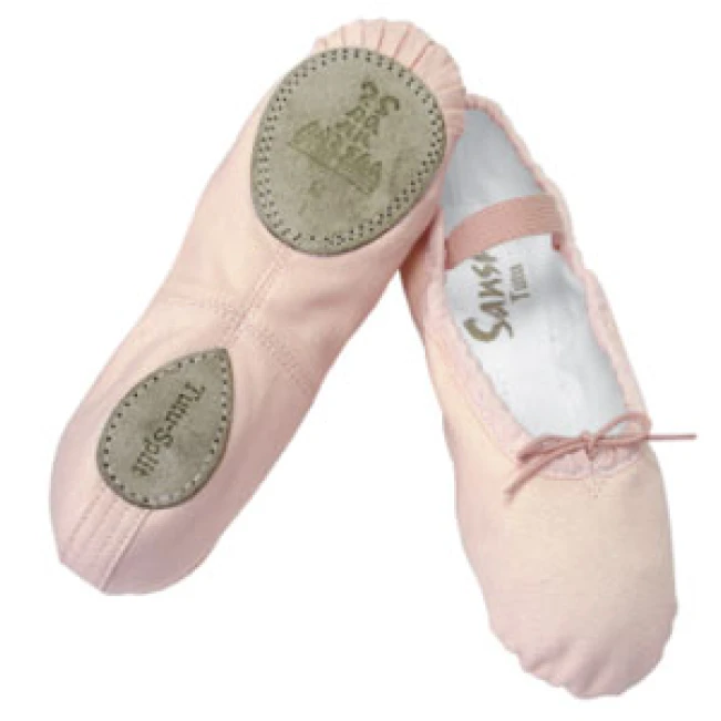 Sansha Tutu Split 5C, Ballettschläppchen Sansha Tutu Split 5C, Ballettschläppchen