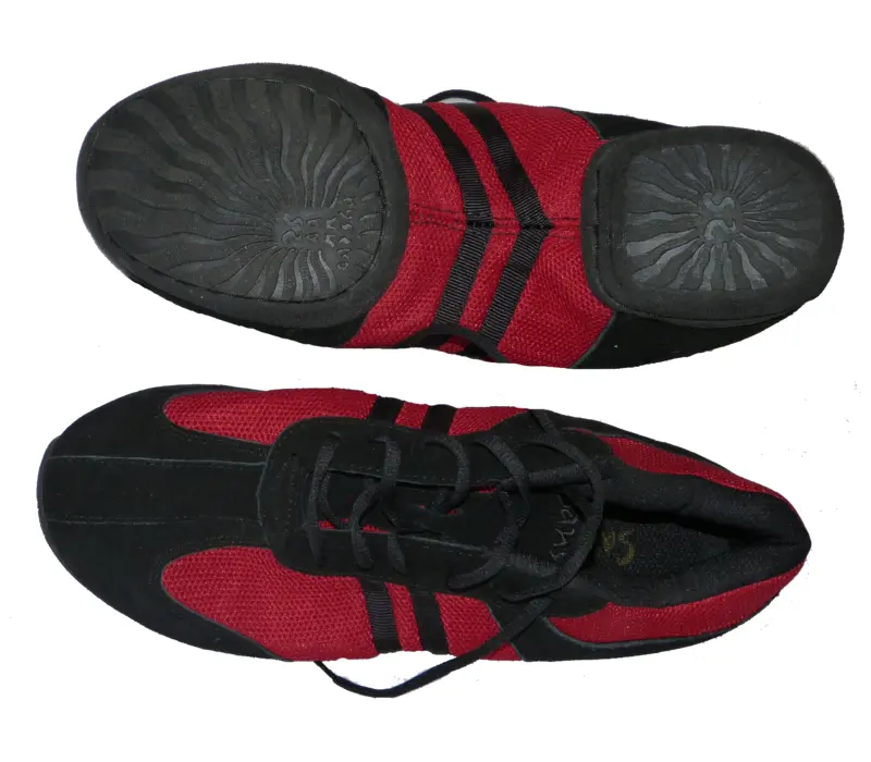 Skazz Dyna-Mesh, Sneaker - Rot/Schwarz