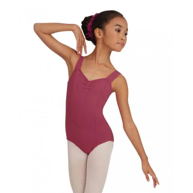Capezio Wide Strap Leotard, Kinder-Trikot mit breiten Trägern Capezio Wide Strap Leotard, Kinder-Trikot mit breiten Trägern