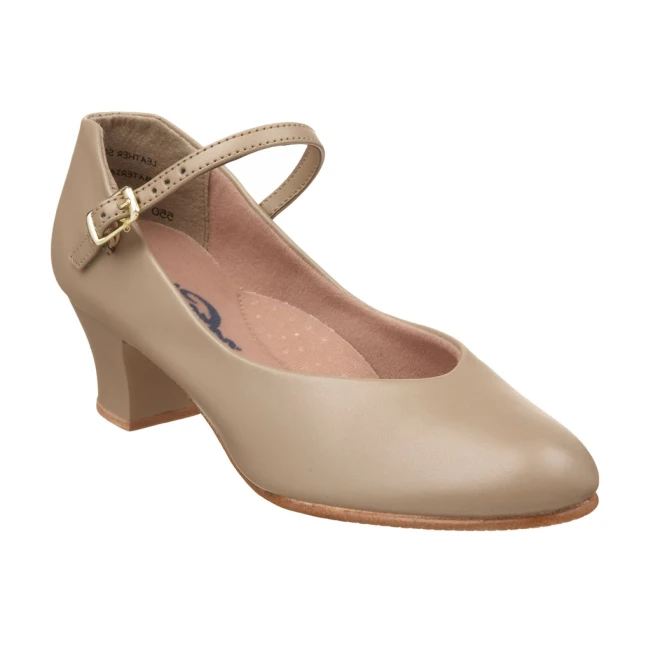 Capezio Jr Footlight, Charakterschuhe Capezio Jr Footlight, Charakter-Schuhe – Braun Tan Capezio