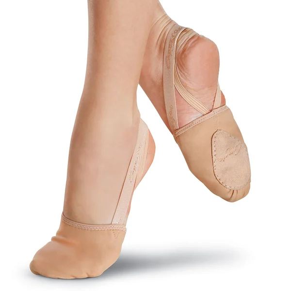 Capezio Pirouette II, Leder-Spitzenschuhe für Kinder
