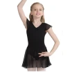Capezio-Glitzerkleid mit Flatterärmeln, Trikot mit Röckchen Capezio-Glitzerkleid mit Flatterärmeln, Trikot mit Röckchen