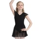 Capezio Kleid mit Flatterärmeln, Trikot mit Röckchen
