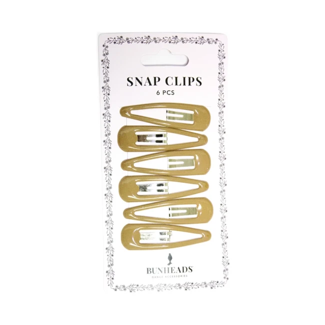 Capezio Bunheads Snap Clips, Haarklammern Capezio Bunheads Snap Clips, Haarklammern