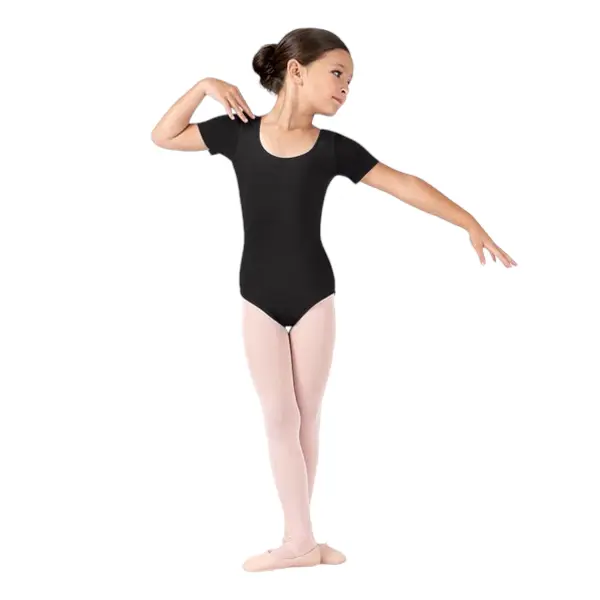 Bloch Ballet, Kinder-Baumwolltrikot mit kurzen Ärmeln