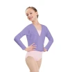 Capezio Cross-Over-Top, Warm-up-Top für Mädchen - Dusty Pink Capezio
