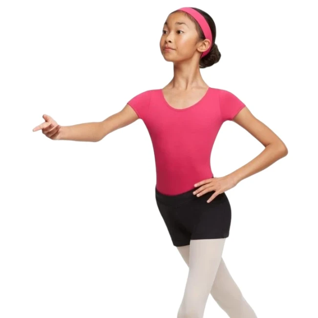 Capezio, Kindertrikot mit kurzen Ärmeln Capezio, Kindertrikot mit kurzen Ärmeln