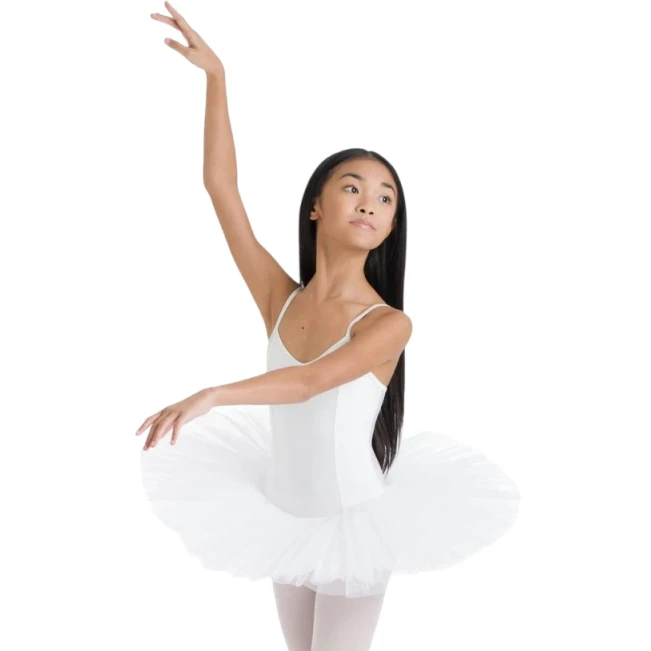 Capezio Tutu-Leotard, Trikot mit Tutu-Röckchen Capezio Tutu-Leotard, Trikot mit Tutu-Röckchen