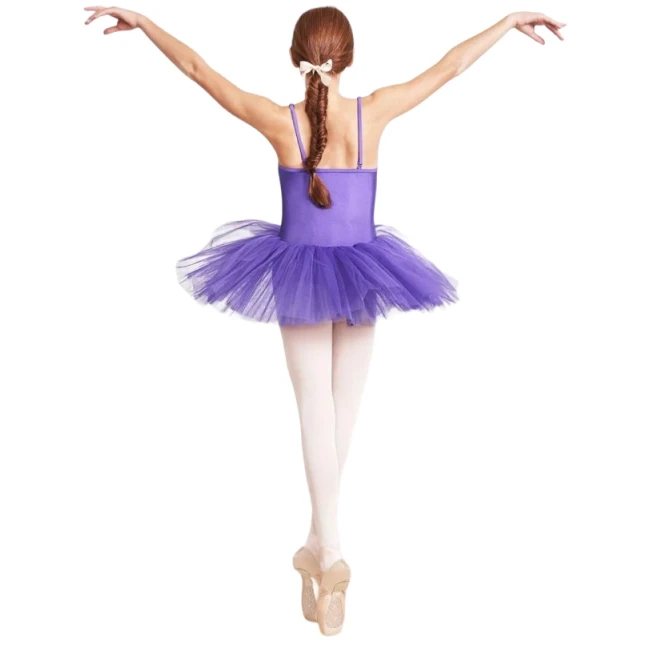 Capezio Tutu-Leotard, Trikot mit Tutu-Röckchen Capezio Tutu-Leotard, Trikot mit Tutu-Röckchen