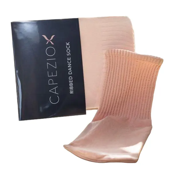 Capezio Ribbed Sock, Socken