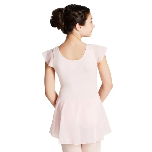 Capezio Kleid mit Flatterärmeln, Trikot mit Röckchen
