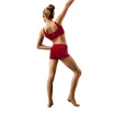 Bloch Leos Samt-Crop-Top, Top für Damen Bloch Leos Samt-Crop-Top, Top für Damen