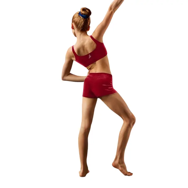 Bloch Leos Samt-Crop-Top, Top für Damen Bloch Leos Samt-Crop-Top, Top für Damen