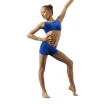 Bloch Leos Samt-Crop-Top, Top für Damen Bloch Leos Samt-Crop-Top, Top für Damen
