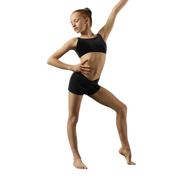 Bloch Leos Samt-Crop-Top, Top für Damen Bloch Leos Samt-Crop-Top, Top für Damen