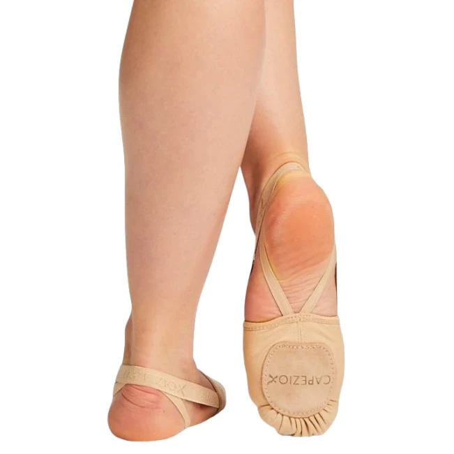 Capezio Hanami PIROUETTE, elastische Tanzspitzenschuhe für Kinder - Hautfarbe - light suntan Capezio Hanami PIROUETTE, elastische Tanzspitzenschuhe für Kinder - Hautfarbe - light suntan