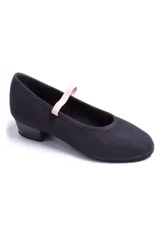 Capezio Academy character 1" Absatz, Charakter-Schuhe aus Canvas für Kinder