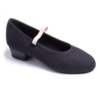 Capezio Academy character 1" Absatz, Charakter-Schuhe aus Canvas für Kinder