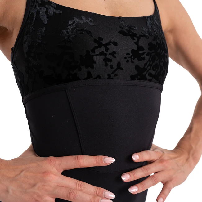 Capezio Elsa, Damen-Trikot mit feinen Trägern Capezio Elsa, Damen-Trikot mit feinen Trägern