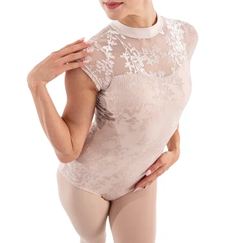 Capezio Rudi, Damen-Leotard mit rundem Halsausschnitt - Kristallgrau Capezio Capezio Rudi, Damen-Leotard mit rundem Halsausschnitt - Kristallgrau Capezio