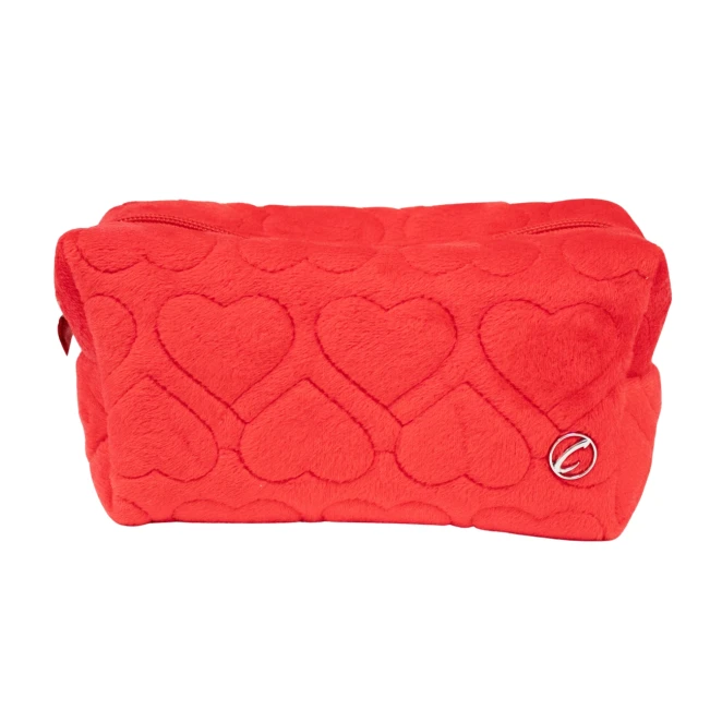 Capezio, herzförmige Kosmetiktasche - Rot Capezio