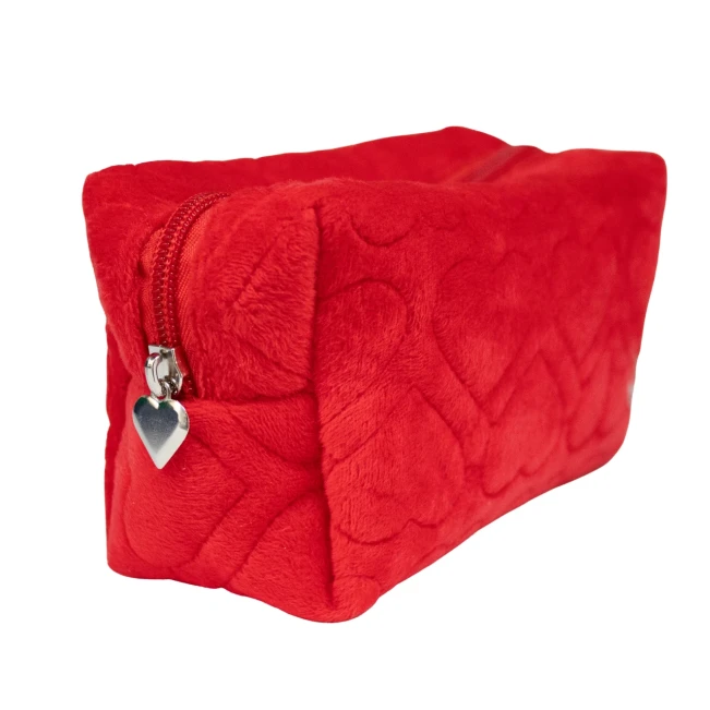 Capezio, herzförmige Kosmetiktasche - Rot Capezio
