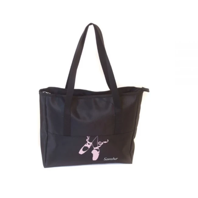 Sansha Schultertasche mit Spitzenschuh-Motiv Sansha Schultertasche mit Spitzenschuh-Motiv