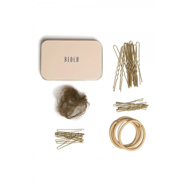 Bloch, Haarzubehör-Set - Braun Bloch, Haarzubehör-Set - Braun