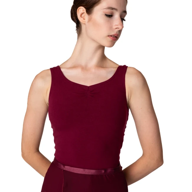 Bloch Adagio II, Baumwolltrikot mit breiten Trägern Bloch Adagio II, Baumwolltrikot mit breiten Trägern