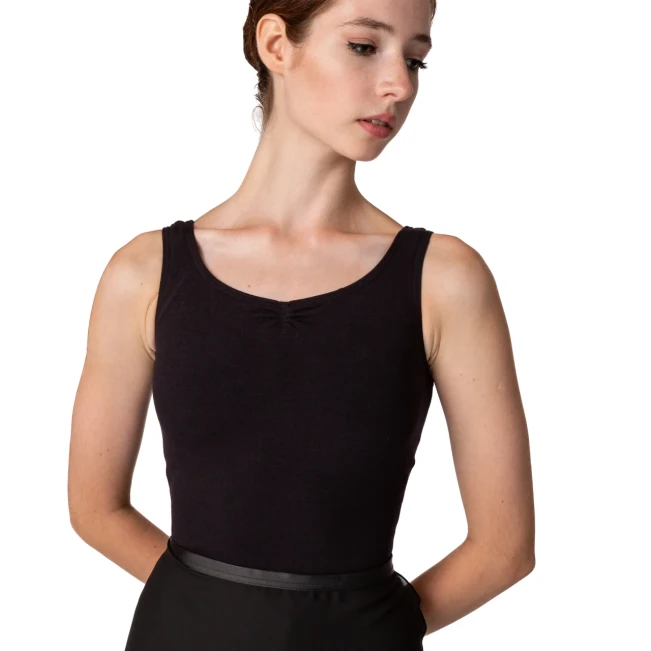 Bloch Adagio II, Baumwolltrikot mit breiten Trägern Bloch Adagio II, Baumwolltrikot mit breiten Trägern