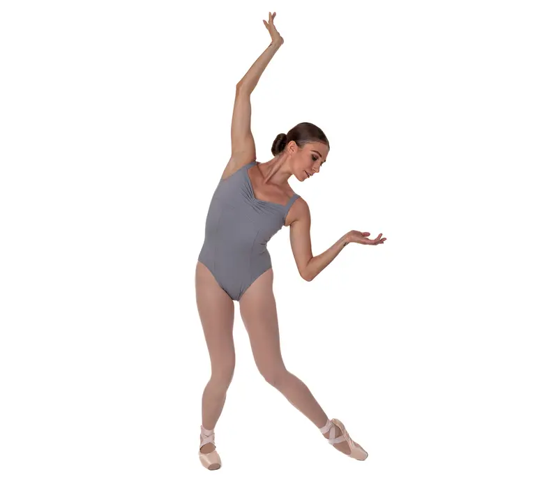 Bloch Ava, Damen-Trikot mit breiten Trägern – Aubergine-Violett Bloch