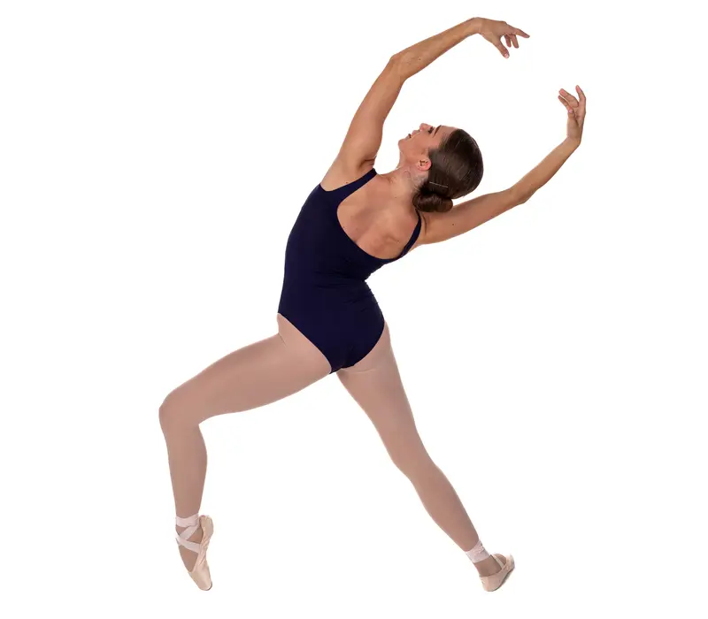 Bloch Ava, Damen-Trikot mit breiten Trägern – Aubergine-Violett Bloch