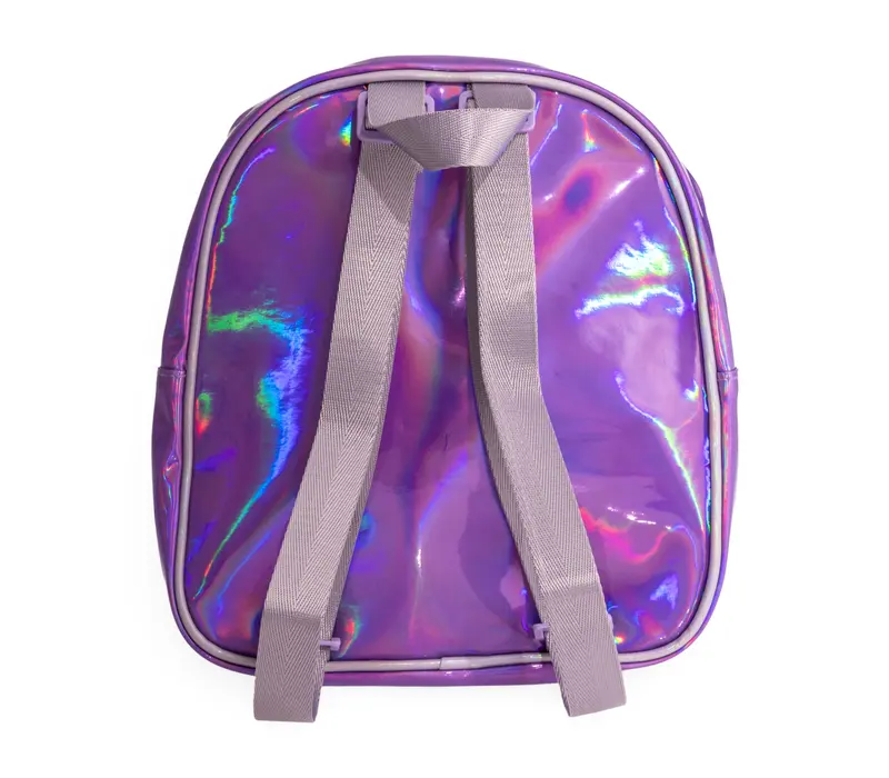 Bloch Ballerina Backpack, regenbogenfarbener Mädchenrucksack – Regenbogen-Lila