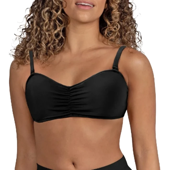 Bloch Vela Bandeau, Damen-BH - Schwarz Bloch Vela Bandeau, Damen-BH - Schwarz