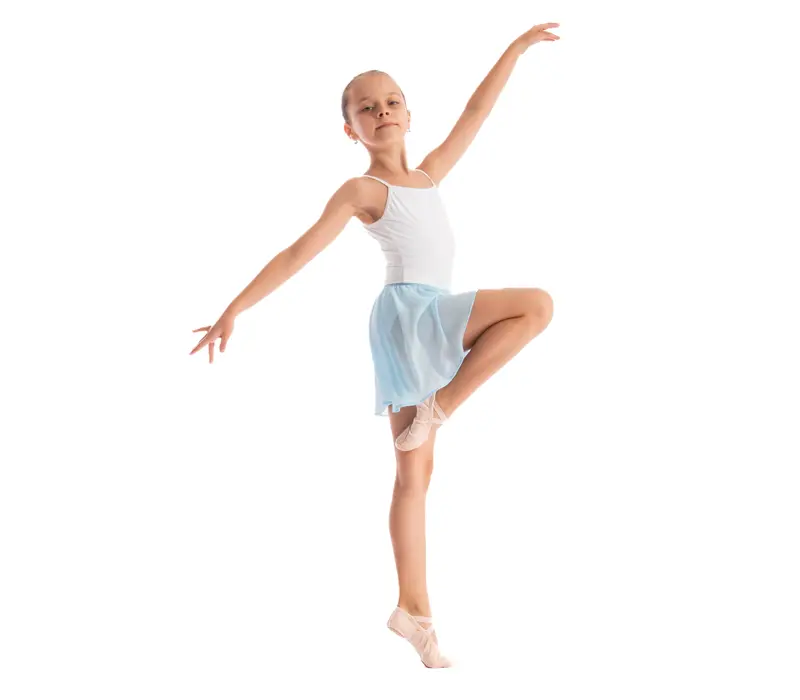 Bloch Barre, Mädchenrock mit Gummibund - Pastellblau Bloch