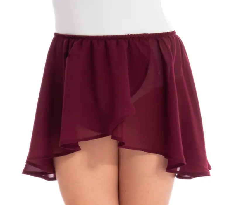 Bloch Barre, Mädchenrock mit Gummibund - Burgundy Bloch
