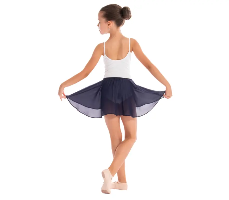 Bloch Barre, Mädchenrock mit Gummibund - Marineblau bloch