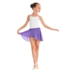 Bloch Barre, Mädchen-Rock mit Gummibund - Aubergine-Lila Bloch