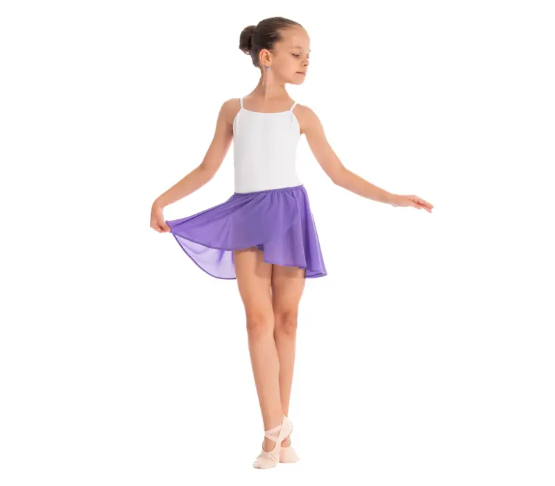Bloch Barre, Mädchenröckchen mit Gummibund - Lavendel Bloch