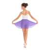Bloch Barre, Mädchen-Rock mit Gummibund - Aubergine-Lila Bloch