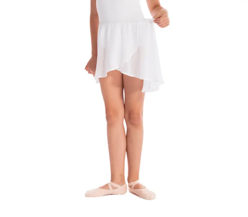 Bloch Barre, Mädchen-Rock mit Gummibund Bloch Barre, Mädchenrock mit Gummibund - Weiß