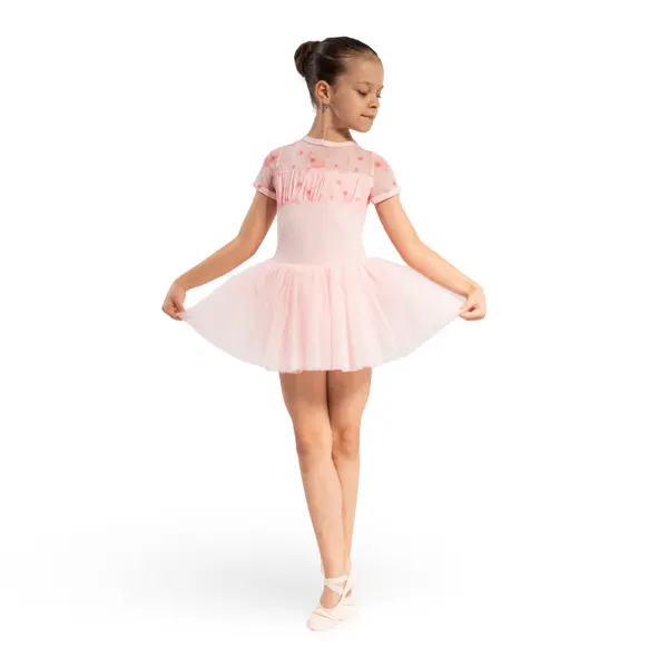 Bloch Belle Floral, Tutu-Trikot für Mädchen 
