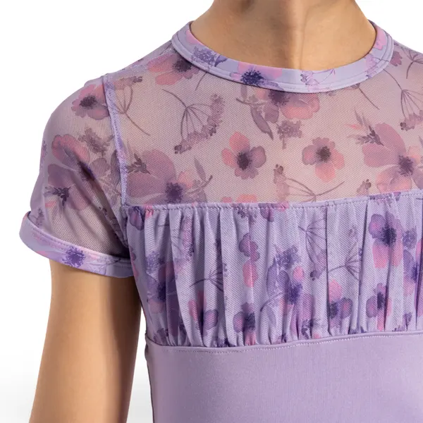 Bloch Belle Floral, Tutu-Trikot für Mädchen 