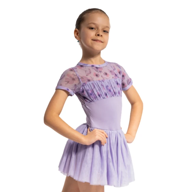 Bloch Belle Floral cap sleeve CL4282, Tutu-Kleid für Mädchen Bloch Belle Floral cap sleeve CL4282, Tutu-Kleid für Mädchen