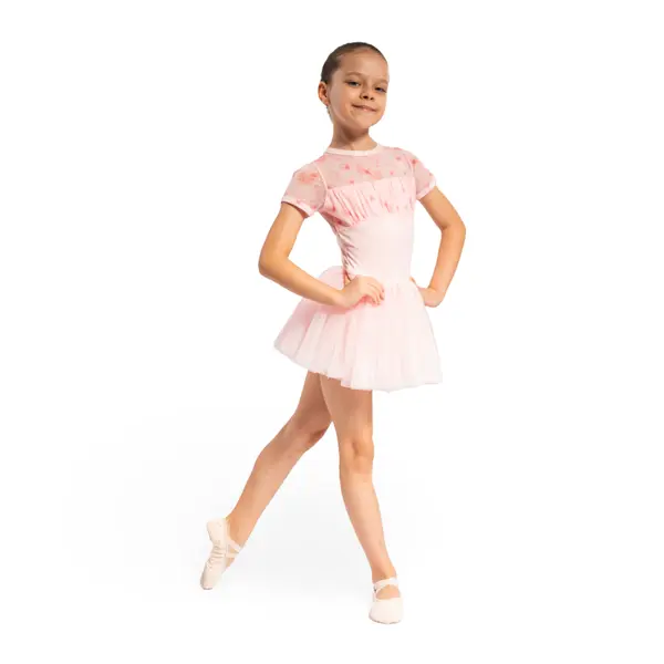 Bloch Belle Floral, Tutu-Trikot für Mädchen 