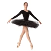 Bloch Belle, 6-lagiger Ballett-Tutu-Rock - Schwarz