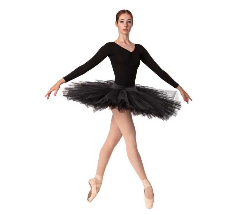 Bloch Belle, 6-lagiger Ballett-Tutu-Rock - Schwarz
