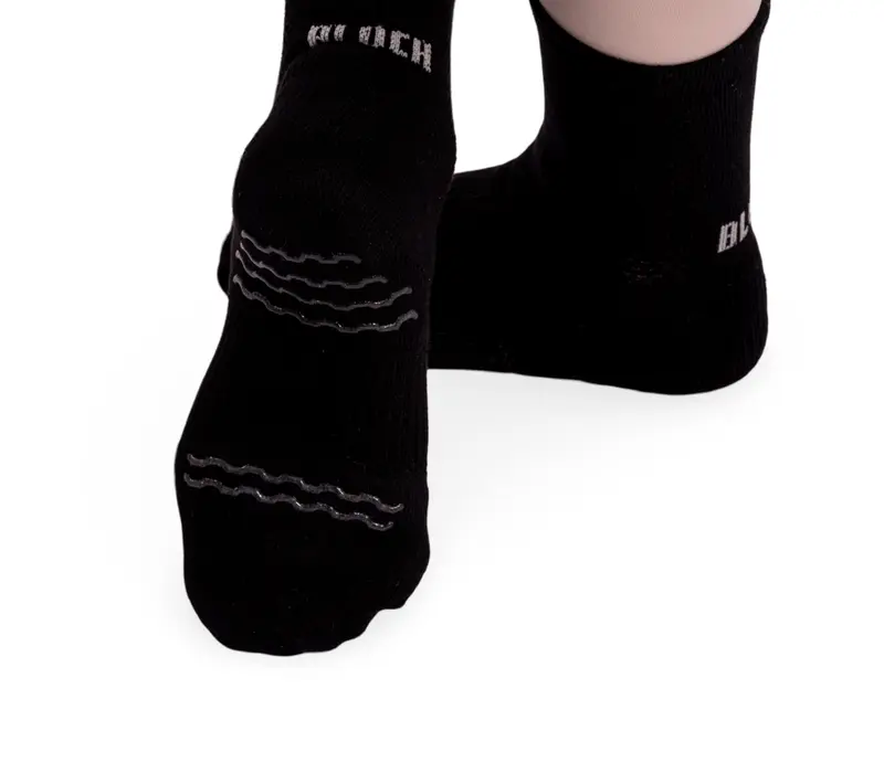 Bloch Blochsox, kürzere Tanzsocken für Kinder - Schwarz Bloch Blochsox, kürzere Tanzsocken für Kinder - Schwarz